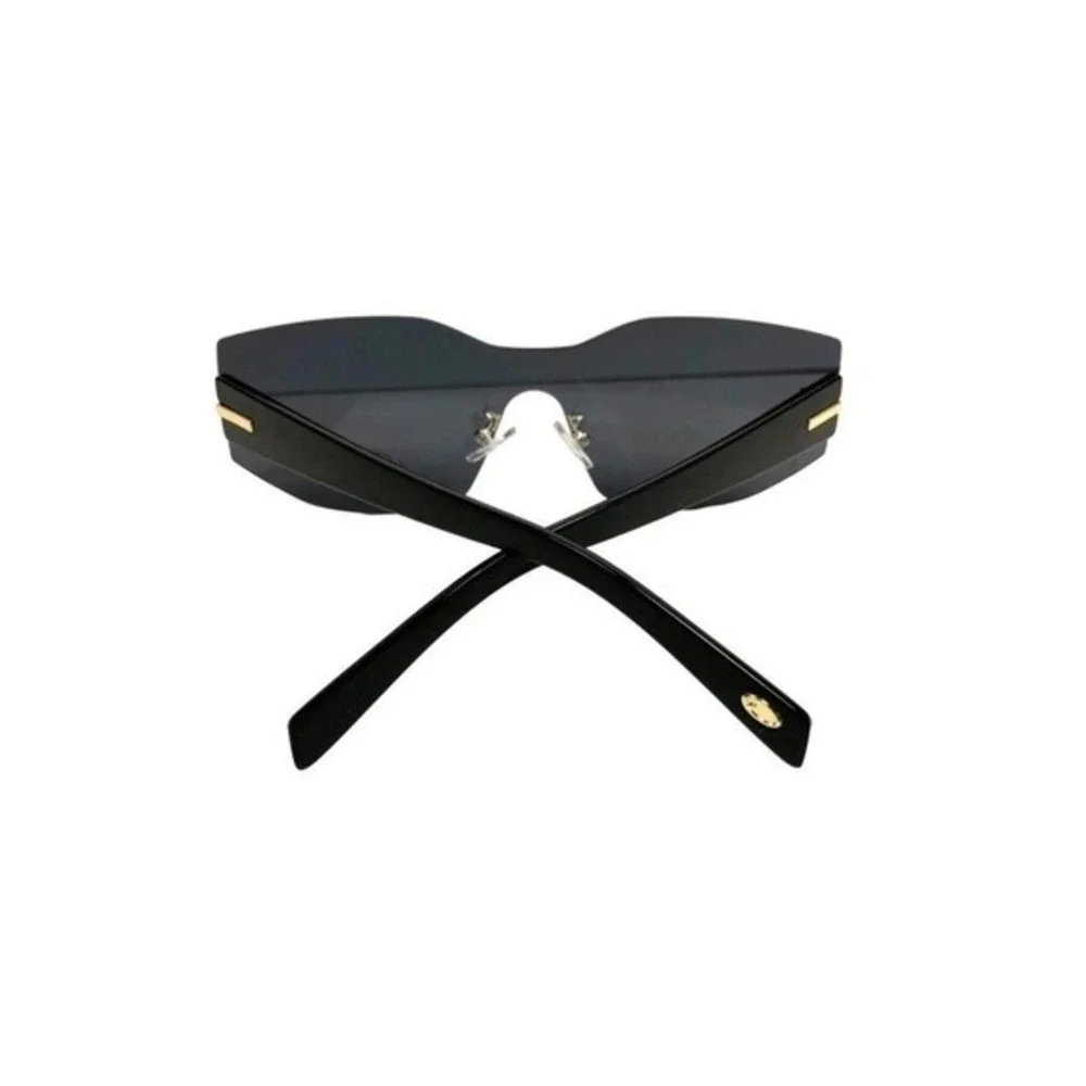 Oscar by Oscar de la Renta Oversized Shield Sunglasses UV Protection